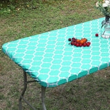 1pc Premium Stretch Polyester Tablecloth - Elastic, Washable, Spandex Fitted Cover for Round Highboy Tables - Perfect for Party, Wedding Decor, Cocktail Events, and Outdoor Gatherings