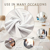 Soft and Warm Comfortable Christmas Blankets for All Seasons with Holiday Trees and Winter Figures