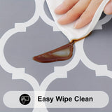 1pc Premium Stretch Polyester Tablecloth - Elastic, Washable, Spandex Fitted Cover for Round Highboy Tables - Perfect for Party, Wedding Decor, Cocktail Events, and Outdoor Gatherings