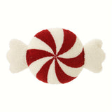 Red And White Soft And Skin-friendly Christmas Candy Cane Shaped Pillow - Cute Plush Pillow Christmas Decoration Holiday Gift Sofa Decoration Pillow Decorative Pillow
