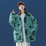 summer sun protection clothing Hooded Casual Women's Harajuku Long Coat For Women Streetwear Gothic Jackets Clothes