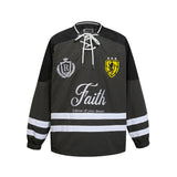 K12 n retro popular autumn and winter street men's color matching jersey jacket slippery men's and women's outer pullover trench coat