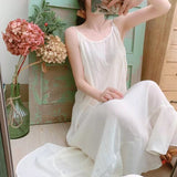 summer new fairy Mori suspender long dress dress, loose large size fat mm sleeveless bottoming skirt women