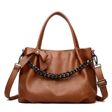 2025 Handbag popular new hot-selling chain tote bag Korean version simple mother bag high-end texture women's bag