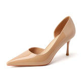 2025 966-A5 pointed thin heel high heels women's summer new side empty high heel single shoes women's  not tired feet women's shoes