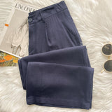 summer thin cotton and linen casual pants large size high waist drape wide leg pants fat mm thin version mopping pants