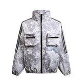 K07-Mankun popular autumn and winter new n retro street trendy trench coat trendy snow multi-pocket jacket jacket