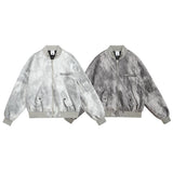 R8772 n retro popular autumn and winter men's snow multi-pocket design trendy men's and women's trench coat jacket