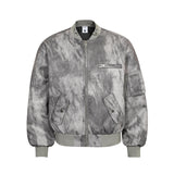 R8772 n retro popular autumn and winter men's snow multi-pocket design trendy men's and women's trench coat jacket