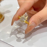 Niche design turns a good thing dragon ring, femininity smart and rotatable natal year ring, light luxury index finger ring