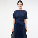 2025 fashion clothes top women's t-shirt summer new loose meat covering and thin temperament pullover short sleeve ins tide