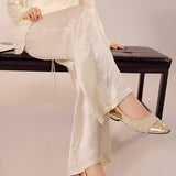 Summer  new fashion wide-leg trousers women's national style high-waisted gypsy acetic acid casual trousers N3022