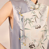 spring new Chinese jacquard embroidered buckle vest women's temperament versatile design vest N2070