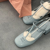 Sandals Female  Summer New Fashion Temperament Patent Leather Mary Jane Women's Shoes Shallow Mouth High-heeled Single Shoes