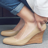 hulianfu Ins hot women's Genuine Leather shoes 22-24.5 cm Cowhide high heels Fashion casual pumps Spring and autumn wild sweet and sexy