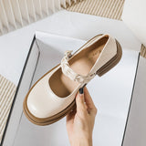 Women's Loafers Shallow Slip On Shoes Women Nurse Ladies Shoes Women Genuine Leather Shoes Woman Platform Casual Soft