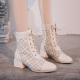 hulianfu Winter Luxury Sexy Shoes High Heel Boots Ankle Women Autumn Chunky Female Casual Sock Short Boots