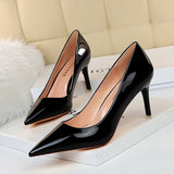 hulianfu Silver Gold Ladies Pumps Shiny Metallic High-Heels Stilettos Women Shoes Wedding Luxury Beautiful Heeled Shoes Size34-43