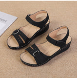 Women Sandals Classic Summer Sandals Wedge Heels Sandalias Mujer Elegant Woman Heeled Shoes Wedges Shoes for Women