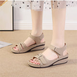 Women Sandals Classic Summer Sandals Wedge Heels Sandalias Mujer Elegant Woman Heeled Shoes Wedges Shoes for Women