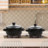 1 Set of Multifunctional Five-Piece Enamel Cookware Set - Lightweight, Thin, Versatile, and Compatible with Open Flame, Electric Stove, and Gas Stove for Home, Kitchen, Restaurant, and Daily Cooking Needs