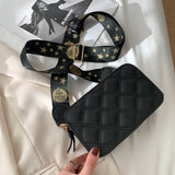 hulianfu Fashion Casual Solid Crossbody Bag