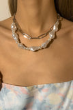 hulianfu Fashion  Simplicity Geometric Split Joint Necklaces