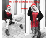 hulianfu Rosetic Gothic Mesh Pleated Sexy Strap Dress Women Dark Girl Summer Red Black Irregular Patchwork Designer Long Dresses