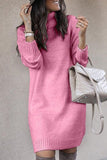 hulianfu Casual Solid Color Turtleneck Sweaters(6 Colors)