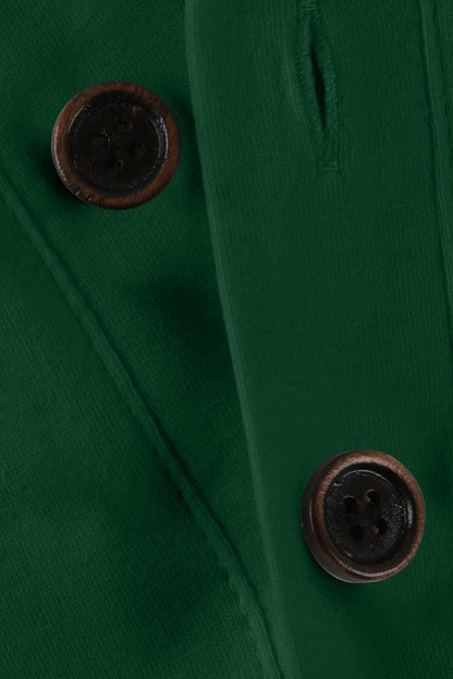 hulianfu Casual Solid Buckle Hooded Collar Loose Jumpsuits(10 Colors)