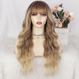 hulianfu Casual Daily Gradual Change Patchwork Wigs