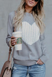 hulianfu hulianfu Heart Shaped Sweater(4 Colors)