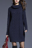 hulianfu hulianfu Winter Knit Dress（3 colors）