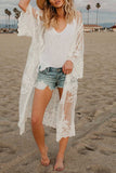 hulianfu Sheer Shawl Beach Swimwear Cover-up