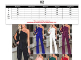 Hulianfu 3XL Formal Evening Party Jumpsuit Women Sexy Overalls White Elegant Fashion Ruffle Long Jumpsuits Wide Leg Pants Plus Size