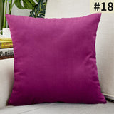 HULIANFU Super Soft Cushion Cover Velvet Pillow Cover For Sofa Living Room Housse De Coussin 30x50cm Decorative Pillows Nordic Decoration