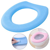 HULIANFU Soft EVA Waterpoof Toilet Cover Seat Lid Cover Cushion Bathroom Decor Accessories Reusable Toilet Seat Cover Mat