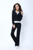 Spring/Fall Women's Brand Velvet Fabric Tracksuits Velour Suit Women Track Suit Hoodies And Pants fat sister sportswear