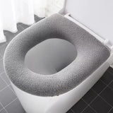 HULIANFU Universal Four Seasons Thickened Househol Soft Mat Autumn Winter Toilet Cover Toilet Seat Cushion Thick Plush Warm Pads