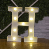 HULIANFU Luxury Alphabet Letter LED Lights Luminous Number Lamp  Battery Night Light for Home Wedding Birthday Christmas Party Decoration