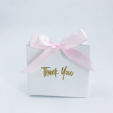 HULIANFU Thank You Party Favor Gift Box wedding candy box Baby Shower Paper Gift Bag Birthday Christmas Favor Present Boxes Packing