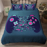 HULIANFU 3D Printed Bedding Set Unisex Adults Teens Game Queen King Single Duvet Cover With Pillowcase Bedclothes