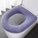 HULIANFU Universal Four Seasons Thickened Househol Soft Mat Autumn Winter Toilet Cover Toilet Seat Cushion Thick Plush Warm Pads