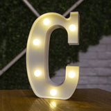 HULIANFU Luxury Alphabet Letter LED Lights Luminous Number Lamp  Battery Night Light for Home Wedding Birthday Christmas Party Decoration