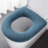 HULIANFU Universal Four Seasons Thickened Househol Soft Mat Autumn Winter Toilet Cover Toilet Seat Cushion Thick Plush Warm Pads