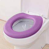 HULIANFU Soft EVA Waterpoof Toilet Cover Seat Lid Cover Cushion Bathroom Decor Accessories Reusable Toilet Seat Cover Mat