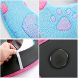 HULIANFU Thick Coral velvet luxury toilet Seat Cover Set soft Warm  One / Two-piece toilet Case Waterproof Bathroom WC Cover