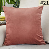 HULIANFU Super Soft Cushion Cover Velvet Pillow Cover For Sofa Living Room Housse De Coussin 30x50cm Decorative Pillows Nordic Decoration