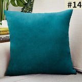 HULIANFU Super Soft Cushion Cover Velvet Pillow Cover For Sofa Living Room Housse De Coussin 30x50cm Decorative Pillows Nordic Decoration