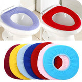 HULIANFU Set Warm Soft Washable Toilet Seat Cover Mat Set for Home Decor Closestool Mat Seat Case Toilet Lid Cover Accessories